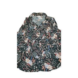 Vintage Only Necessities button-down blouse size‎ large